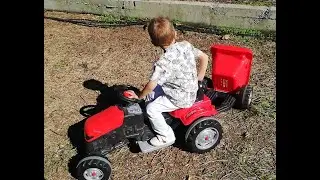 Çocuklara Oyuncak Römorklu Traktör / Eğlenceli Çocuk Videosu