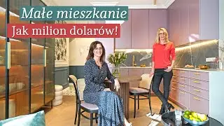 50 sq m is like a MILLION dollars! Dream small apartment in Krakow: Living room with kitchen, bat...