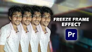 Sequence Freeze Frame Effect In Adobe Premiere Pro CC