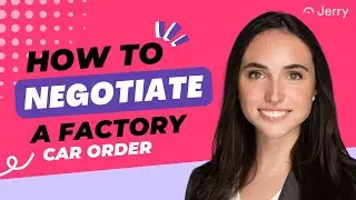 How to Negotiate a Factory Order Car