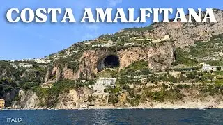 Chegamos na Costa Amalfitana, tour no Airbnb e passeio de barco pela Costa | Vlog 1 | Itália