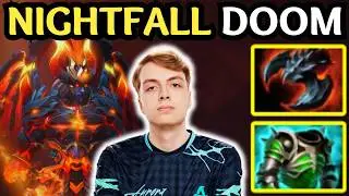 🔥 New PATCH 7.41 Nightfall DOOM Carry — DAMAGE Through EVERYTHING 🔥 Dota 2 Gameplay