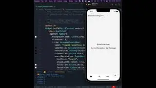 Flutter UI | curved_navigation_bar Package Example 