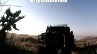 уаз хантер в горку