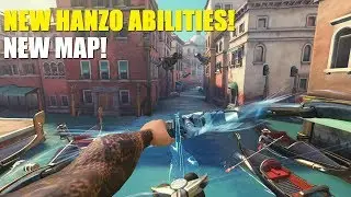 NEW HANZO ABILITIES + NEW MAP [Overwatch]