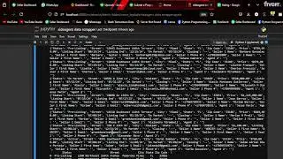 Python Data Scrapper Integrated with Google Sheet