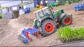 RC TRACTORS JOHN DEERE, FENDT, CLAAS XERION ON THE FIELD, RC FARMING! Leipzig 2022