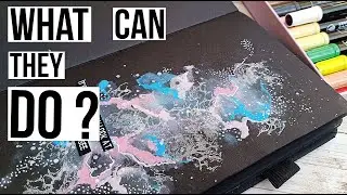 Acrylic markers for beginners-  Lightwish