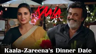 Kaala Movie Scene (Hindi) | Kaala-Zareena's Dinner Date | Rajinikanth | Pa Ranjith | SaNa | Huma
