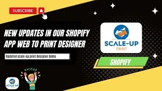 Shopify app | Scale-up print designer | Shopify Customized products | Web-to-print designer