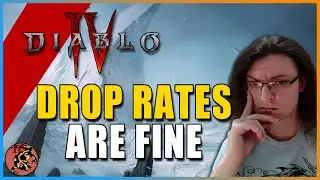 Diablo 4 - Unique DROP RATES ARE NOT A PROBLEM! TRANSPARENCY IS!