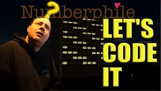 Python Coding (for Beginners) to visualise a Numberphile Puzzle