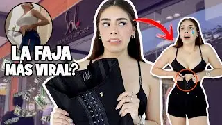 FUÍ A COMPRAR LA FAJA MÁS VIRAL *NO PODIA RESPIRAR*