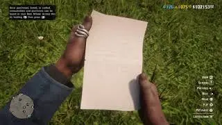 Red Dead Online - Letter From 