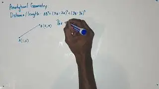 Analytical Geometry (Distance) Gr11 Mathematics