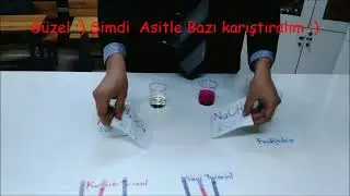 FENOLFTALEİN, TURNUSOL KAĞIDI ASİT BAZ DENEYİ YOUTUBE