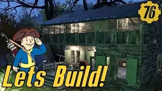 Fallout 76 LETS BUILD A Cozy Farm! (Build Guide) 