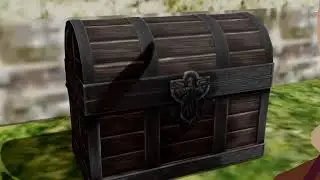 [MMD vore animation] A chest to be full of goods