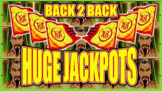 She Has The CRAZIEST LUCK Ever! DOUBLE JACKPOTS on Dragon Link Golden Century Slot