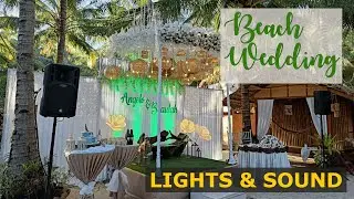 Sounds System Set Up: Beach Wedding (Gig Log 06)