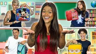PROVANDO MERENDAS DA NOSSA ESCOLA!!!