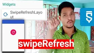 swipe refresh layout Activity in sketchware 