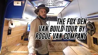 The Fox Den - Custom Build Van Tour