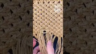 Part 1 How add claps to macrame bag #macramebagtutorial