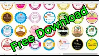 TEMPLATE LABEL PRODUK MAKANAN TERBARU FREE DOWNLOAD