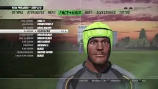 Rugby Challenge 3 Be A Pro #1 Caracter Creation