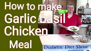 Garlic Basil Chicken Meal | 497