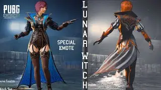 Lunar Witch Set | Special Emote New Updates On BGMI |