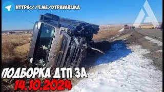 ДТП и авария! Подборка на видеорегистратор за 14.10.24 Октябрь 2024