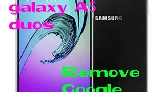 SAMSUNG galaxy A5(SM-A510f)fd U8-S8 FRP/Google Account remove latest 2020