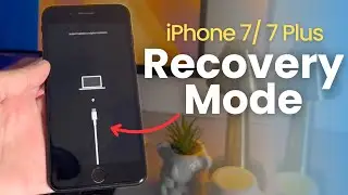 How to Put iPhone 7 & 7 plus in Recovery Mode / Restore Mode