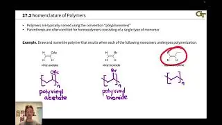 Structure and Nomenclature of Polymers