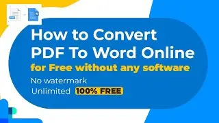 How to Convert pdf to word