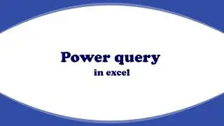 How to combine excel sheets by power query