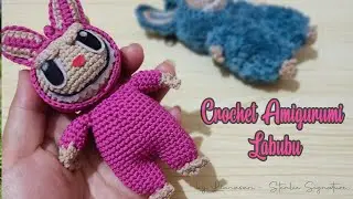 Crochet Amigurumi Labubu DaDa