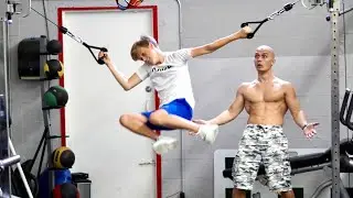 Strongest Boy in the World Alone in the Gym!