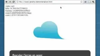 Google Chrome Device Orientation Demo
