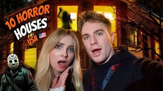 10 DOMÓW STRACHU W JEDNĄ NOC 😳 | Halloween Special 🎃