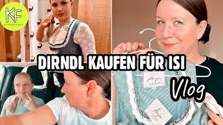 BUYING A NEW DIRNDL for ISI 💕 READY for the VOLKSFEST | LITTLE FAMILY WORLD VLOG