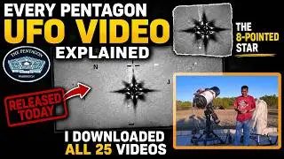 Every Pentagon UFO Video Explained - The 8 Pointed Star