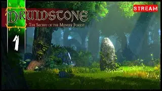 Druidstone The Secret of the Menhir Forest Прохождение на Русском - Обзор Геймплей Стрим