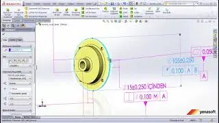 Solidworks Ders 14 DimXpert Kullanımı