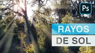 Crear Rayos de SOL - Los Rayos de DIOS! en Photoshop