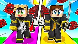 NINJA LUCKY BLOCK RACE zerstört FREUNDSCHAFT! (Minecraft vs @Broxcraft)