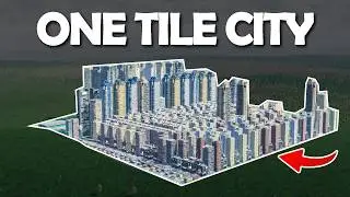 What is the Highest Population ONE TILE City in Cities Skylines 2?