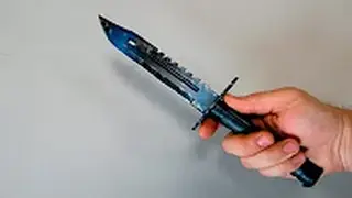 Diy Bayonet M9 CSGO with templates